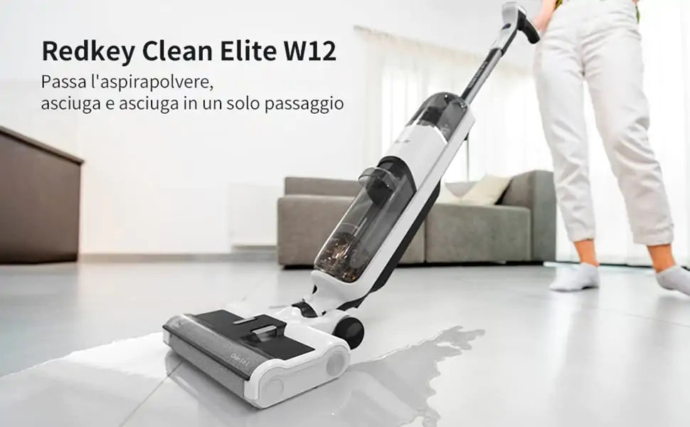 Rivoluzione nella pulizia domestica: lava pavimenti che aspira - Efficienza e Innovazione