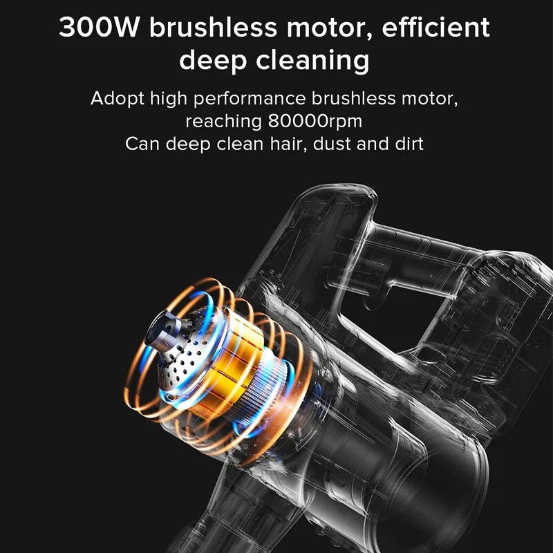 Redkey P7 Plus Aspirapolvere senza fili con rimozione automatica della polvere